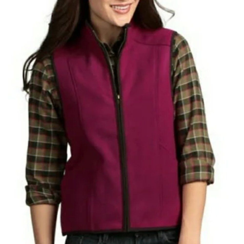 Stormy‎ Kromer SK Vest Wool Full Zip  The Ida Outfitter Fushia Raspberry USA